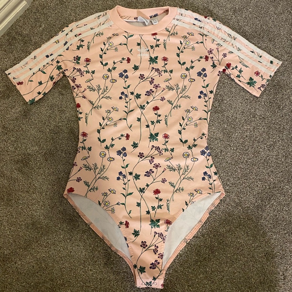 Women’s Adidas Originals Floral Bodysuit
